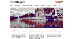Desktop Screenshot of binifinques.com